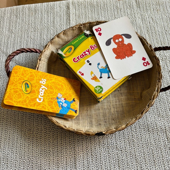 3 SETS CARDS - OLD MAID,CRAZY EIGHTS & DISNEY Time & Money . - Picture 6 of 6